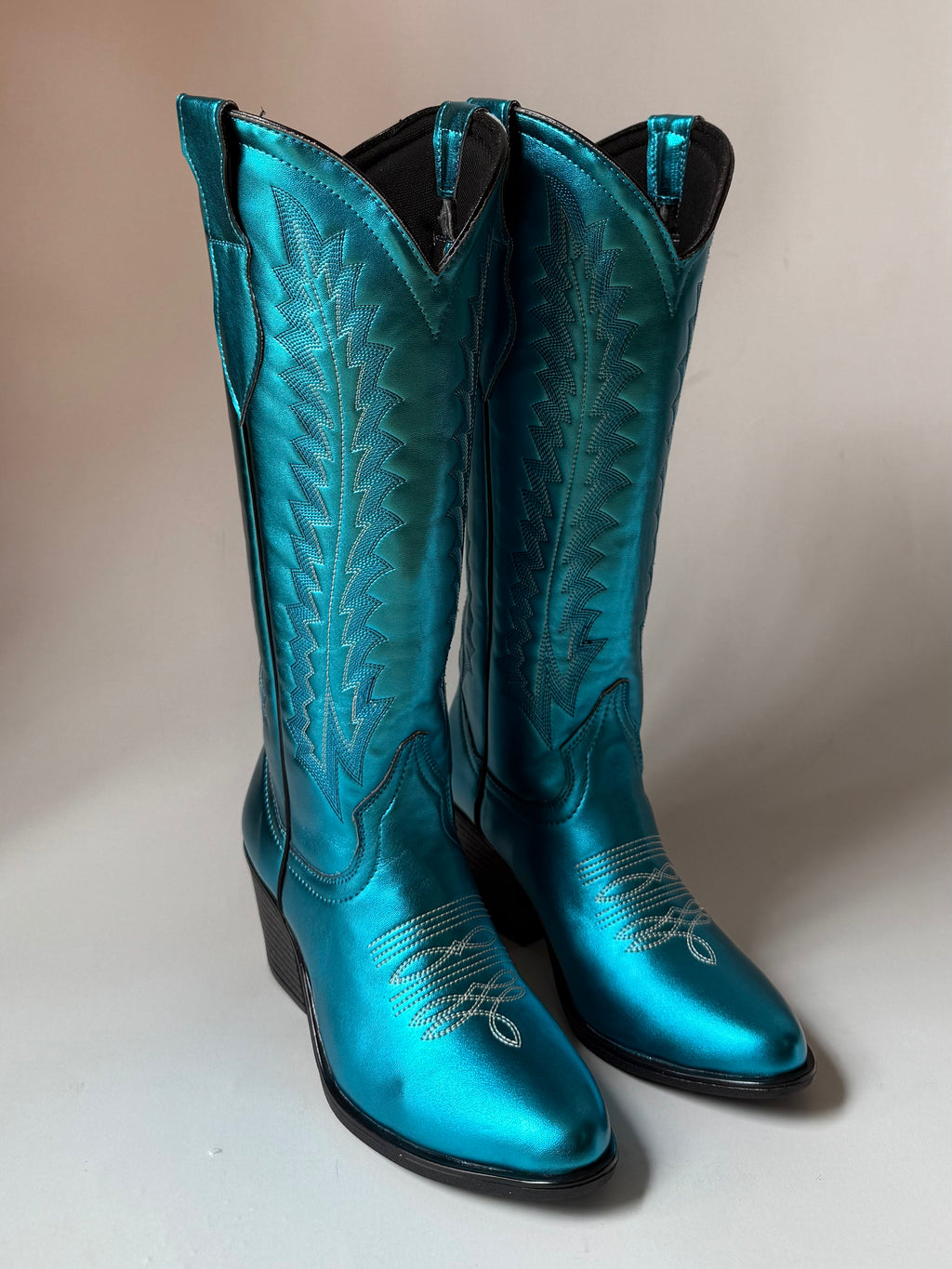 Botas Eva Azul Metalico